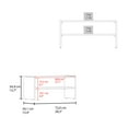 thumbnail image 3 of Basic 23" Wide 2-Tier Stackable Shoe Rack, 3 of 8