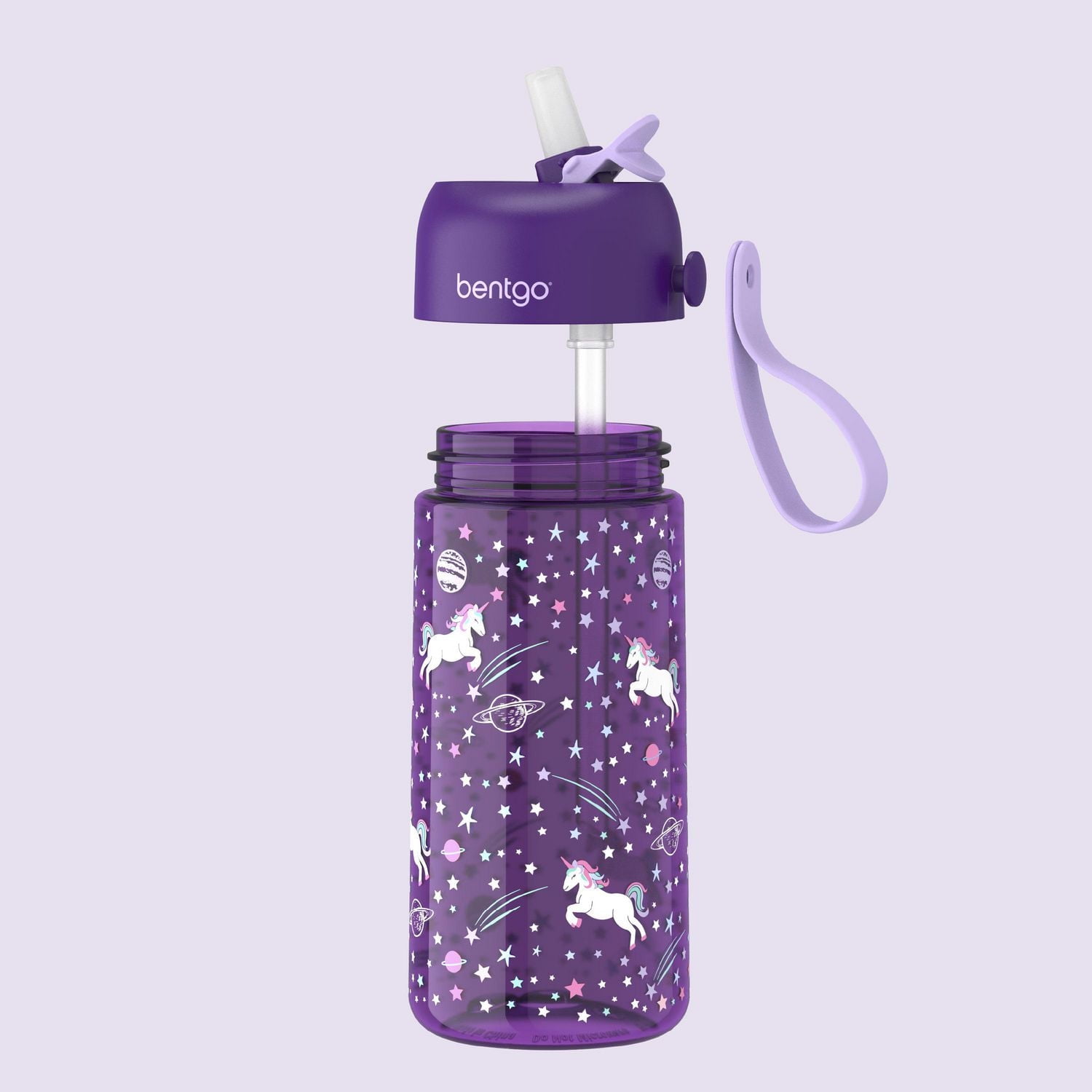 Bentgo Kids Water Bottle - Unicorn 14oz