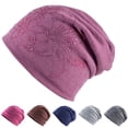 thumbnail image 1 of CNKOO Bonnets de Chimiothérapie en Coton Amples Bonnet de Chimiothérapie Couvre-Chef Casquettes contre le Cancer pour Femmes avec Perte de Cheveux, 1 of 8