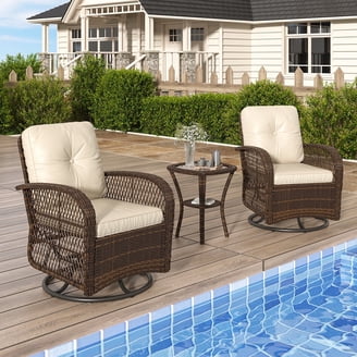 Anyone souvenir 4デックセット Better Homes & Gardens Ezra 4-Piece Outdoor HDPE Conversation Set