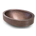 thumbnail image 4 of Monarch Pure Copper Hand Hammered Skirted Sink, 17 inches (Drop In or Vessel), 4 of 6