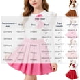 thumbnail image 3 of Mifsaly 2 Piece Skirt Sets for Girls Long Sleeve Ribbed Ruffle Tops with Bowknot and Pleated Skirts Toddler Kids Cute Casual School Fall Winter Outfits, 3 of 9