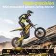 thumbnail image 6 of Heybike Villain Electric Dirt Bike for Adults, 52V 26AH Battery Ebike, 14"/12" Fat Tire Electric Motorcycle for Teens, UL 2849, 6 of 10