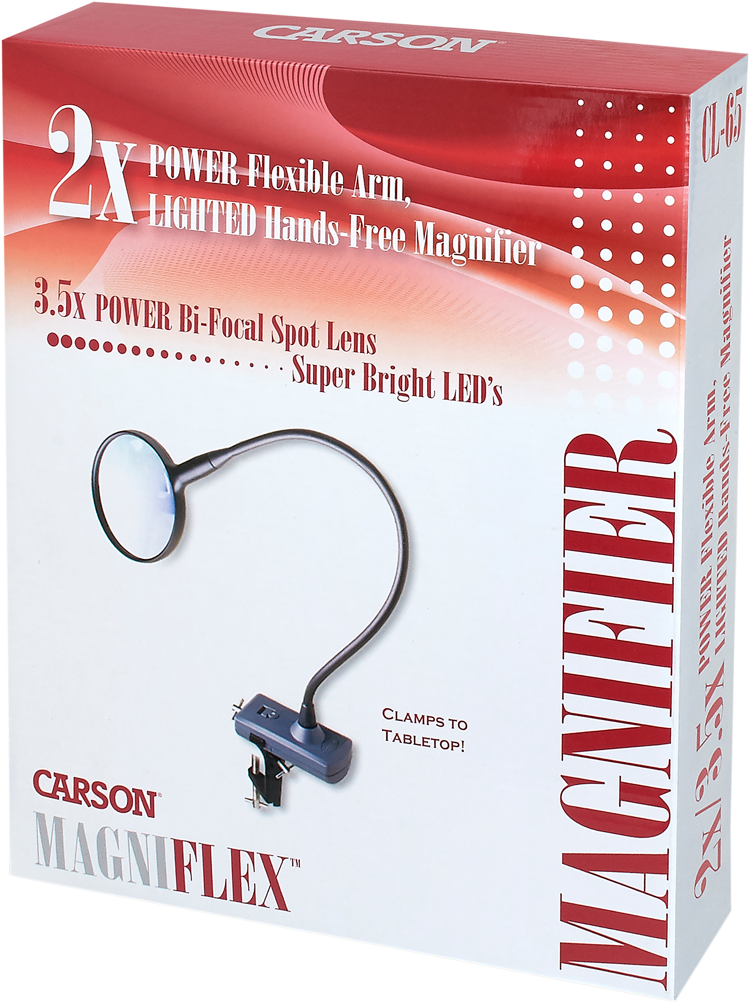 Carson CL65 Magniflex 2x LED Magnifier