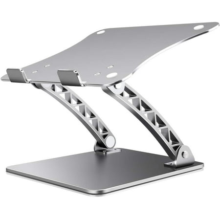 QWZNDZG Laptop Stand, Adjustable Laptop Holder Laptop Riser Aluminum Notebook Computer Holder Stand Compatible with MacBook, Air, Pro, Dell XPS, Samsung, Lenovo, Alienware All Laptops 11-17"