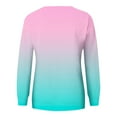 thumbnail image 5 of Sweatshirt for Women Crew Neck Loose Pullover Hoodies with Pocket Casual Long Sleeve Drop Shoulder Fall Blouse Tops Outfits Fashion Lightweight Clothes Trending Workout Tops, 5 of 6