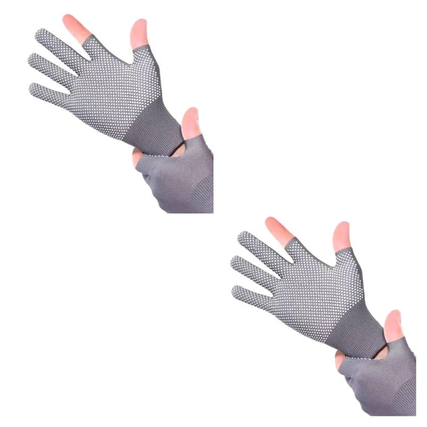 Naiovety Guantes de barra para motocicleta, guantes de Fitness, mitones sin dedos, a prueba de viento, antideslizantes, accesorios para manos, Type3 NO3