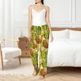 thumbnail image 5 of Pajama Pants Women, Tropical Summer Fruit Sweatpants Soft Sleep Lounge Pants, Casual PJ Bottoms Pants with Pockets, 5 of 5
