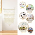 thumbnail image 5 of SHOWERORO Rangement Mural pour Jouets Hamac pour Salle d'Étude Blanc 1Pcs, 5 of 5