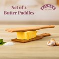 thumbnail image 2 of Set de 2 paletas para mantequilla Kilner de madera de haya, 2 of 9