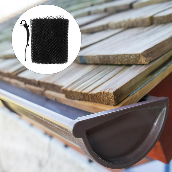 LIFKOME 1 Roll of PP PE Gutter Screen Covers Ideal for Homeowners and Maintenance Workers 236x6in