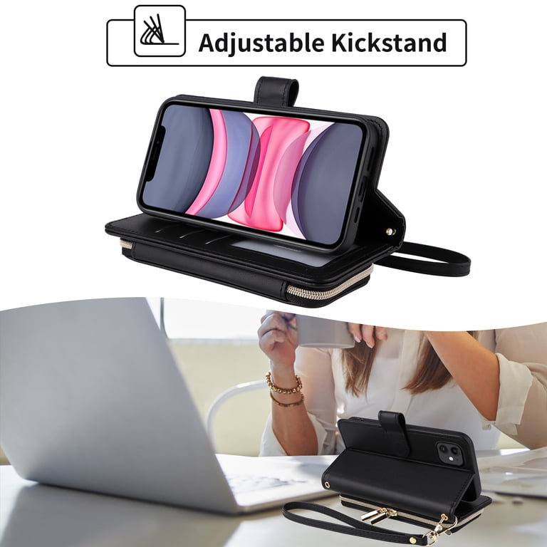 Argyle Wallet Case for iPhone 12 Mini with Straps photo 6