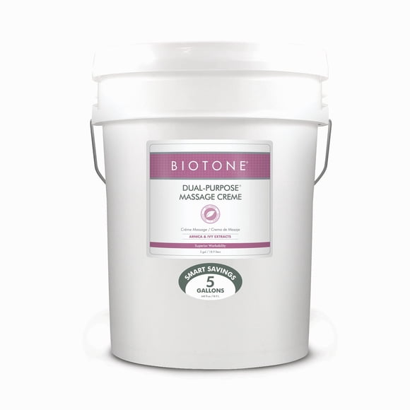 Crema de masaje BIOTONE de doble uso con extractos de árnica e hiedra