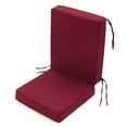thumbnail image 5 of YEERSWAG 44x20x4 inch Indoor Outdoor High Back Chair Cushion,Deep Seat Chair Cushion Set,Solid Color Waterproof Non Slip Anti-fading Chair Seat Cushion,Patio Garden Cushions, 5 of 11