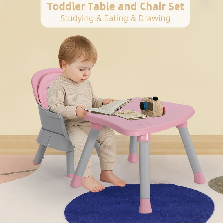 AILEEKISS in Baby High Chair, Pink Feeding Booster