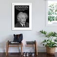 thumbnail image 3 of Art.com Einstein Art Print by Wilbur Pierce, White Frame Wall Art, 32" x 44", 3 of 5