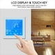 WiFi Thermostat Intelligent Température Contrôleur LCD Affichage Semaine Programmable pour Eau / Gaz Chaudière Ewelink Application de Contrôle Compatible avec la Maison – image 5 sur 7