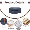 thumbnail image 5 of 38" Microfiber Modular Ottoman, 5 of 7