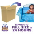 thumbnail image 5 of Marshmallow Furniture Kids 2-in-1 Flip Open Foam Compressed Sofa Bed, Moana, 5 of 8
