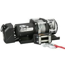 BULLDOG WINCH 10031 7800LB TRAILER WINCH, 47.6FT WIRE ROPE, ROLLER FRLD, MNT PLATE, LOW PROFILE