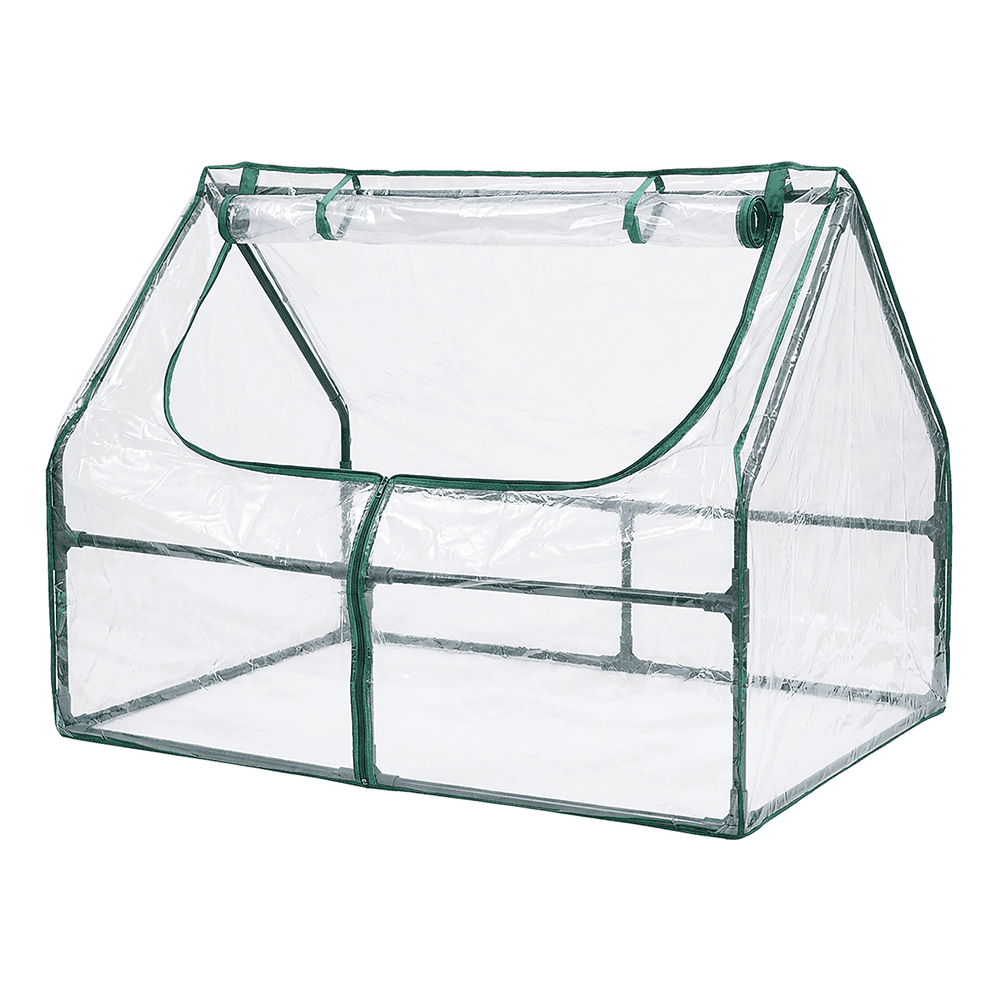 Zenport SH3214A 4ft Greenhouse - 4'x4'x3', Green