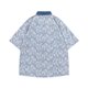 thumbnail image 5 of Blusa y camisa de manga corta con cuello vuelto para hombre, estilo vintage, informal, con solapa y botones, de moda, de manga larga, 5 of 8