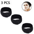 thumbnail image 3 of Diadema de spa facial - Envoltura de baño de ducha de maquillaje Diadema deportiva Tela de rizo Toalla elástica ajustable con velcro Zhivalor 221792-2, 3 of 4