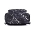 thumbnail image 4 of Mochilas para niñas, damas y adolescentes, mochilas escolares, mochilas universitarias, mochilas para computadora portátil para damas, negro mármol, grande, mochilas ER, 4 of 5