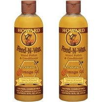 Howard Feed-N-Wax Orange Scent Wood Protector 16 oz Gel
