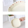 thumbnail image 3 of Home Oven Baking Plate High Temperature Ceramic Cheese Baking Bowl Deepening Large Capacity Dinner Plate, 3 of 3
