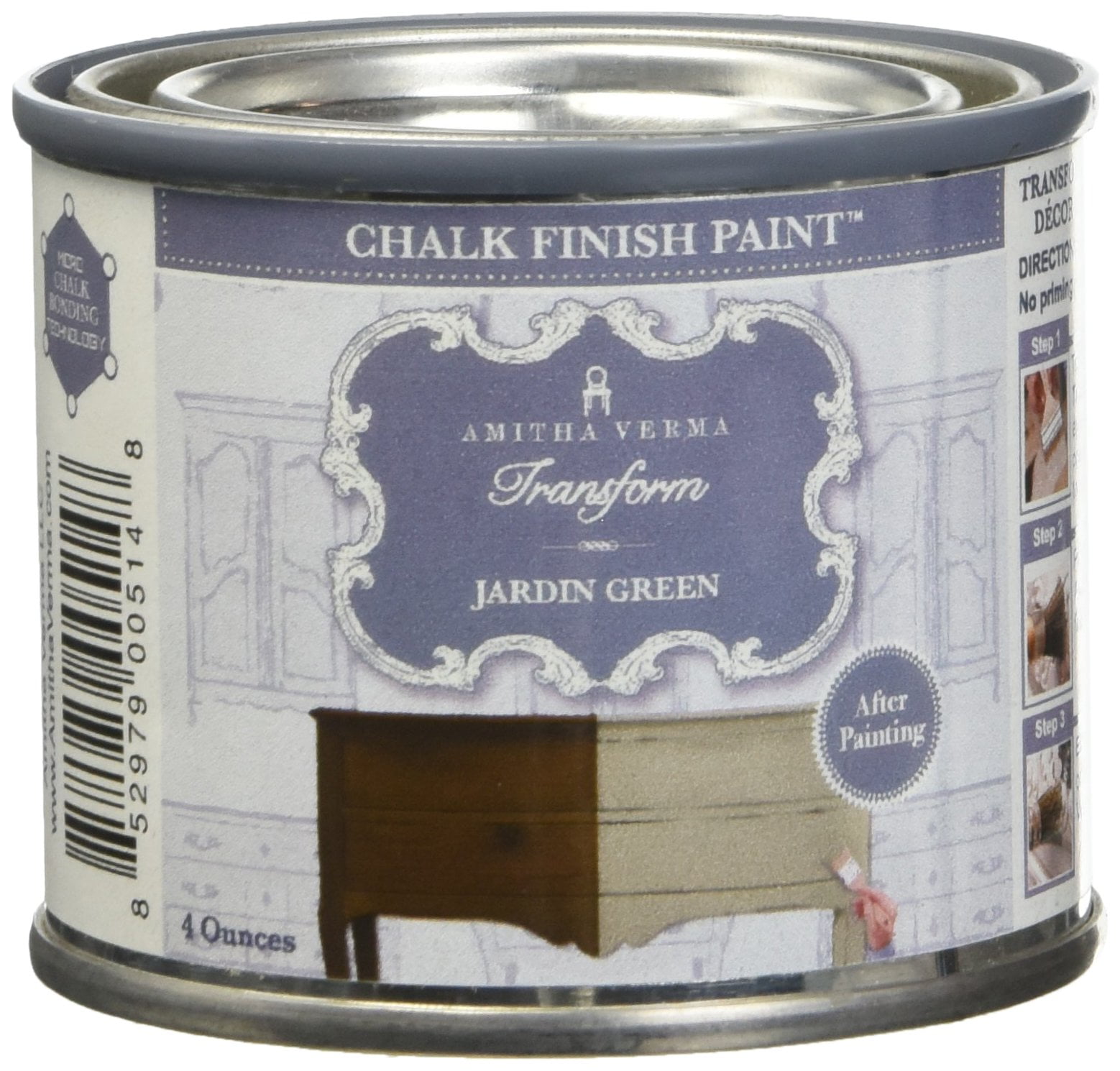 AMITHA VERMA JG04 4OZ Jardin Chalk Paint