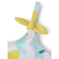 thumbnail image 2 of The Children's Place Baby & Toddler Girls Sleeveless Tie Shoulder One Piece Swimsuit, Sizes 6M-5T, 2 of 3
