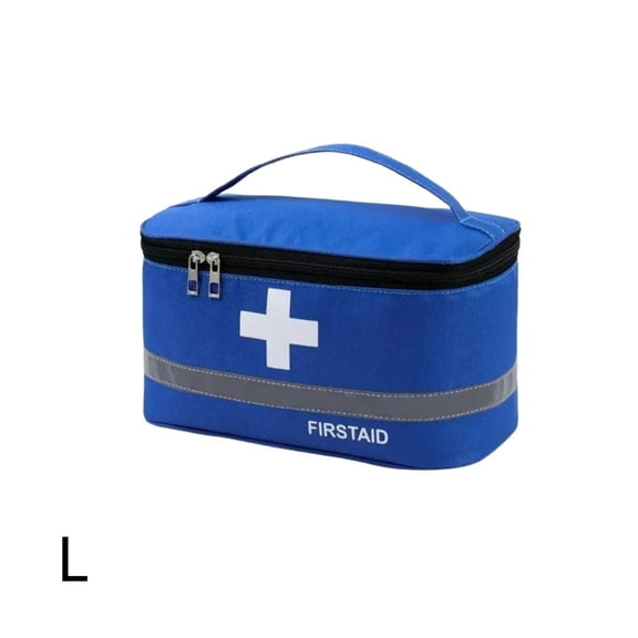 Blue Red Gray Small Medium and Large Emergency Medicine Storage Portable Travel Medical and Health Storage Bag