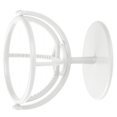thumbnail image 2 of Soporte para huevos de esponja Ounissouiy para colgar en la pared soporte giratorio maquillaje en polvo almacenamiento hogar Blanco, 2 of 6