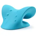 thumbnail image 2 of Jinsinto Neck and Shoulder Relaxer, Cervical Traction Device for TMJ Pain Relief and Cervical Spine Alignment, Chiropractic Pillow Neck Stretcher (Blue), 2 of 5
