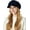 Dark-blue, variant on Women Denim Newsboy Hats Cotton Casual Cabbie Hat Stylish Beret French Cap Paperboy Caps