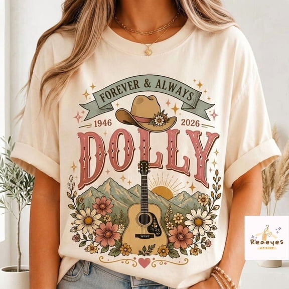 Dolly 1946 2026 Be Like Dolly Memorial T-Shirt