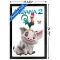 thumbnail image 3 of Disney Moana 2 - Heihei and Pua Feature Series Wall Poster, 14.725" x 22.375" Framed, 3 of 5
