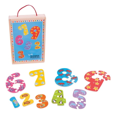 UPC: 0691621195079 | Bigjigs Toys – 1-9 Number Puzzle