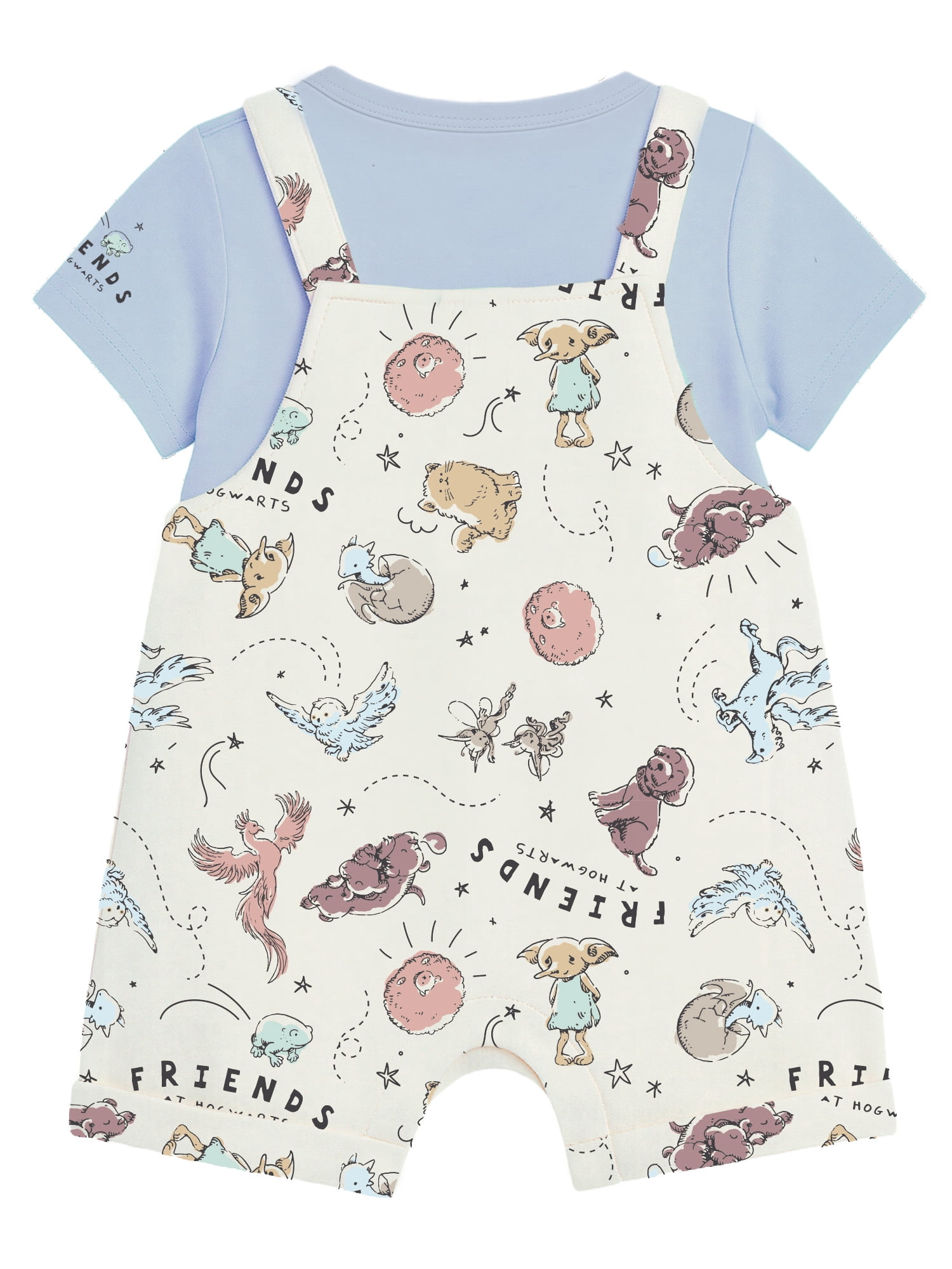 Harry Potter Baby Boy 2 Piece Shortall Set, Sizes 0-24 Months