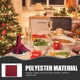 thumbnail image 2 of LIFKOME Serviettes de Table Luxueuses Rouge Foncé 10 Pcs pour Hôtel Restaurant Utilisation sur Table et Fêtes, 2 of 8