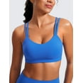 thumbnail image 5 of CRZ YOGA Softness Butterluxe V Neck Sports Bras for Women Workout Top Wireless Yoga Bras, 5 of 6