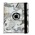 thumbnail image 5 of JYtrend Case Rotating Cover for iPad Mini 5 (2019) /Mini 4 (2015) (Map), 5 of 6