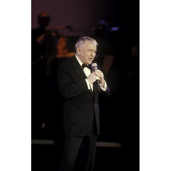 Frank Sinatra singing Photo Print (8 x 10)