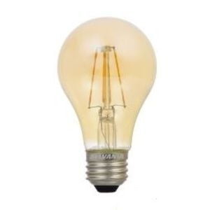 

Sylvania LED Vintage Decorative Lamp Medium Base Amber finish Replaces 40W Incandescent 380 Lumens 4.5 Watts 2175K Dimmable 15 000 Average Life Hours 80 CRI 120 Volt 75343