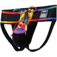 thumbnail image 2 of JOCKMAIL Men's Jock Strap Athletic Supporter Wide Belt Comfortable Men Sport Underwear for Gym Sport, 2 of 8