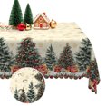 thumbnail image 7 of Nanqianyi Christmas Tree Gift Tablecloth,Waterproof Rectangle Dining Table Cover,60x120 Inch, 7 of 7