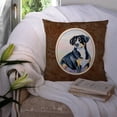 thumbnail image 3 of Carolines Treasures 7030PW1414 Entlebucher Mountain Dog Fabric Decorative Pillow  14Hx14W multicolor, 3 of 4