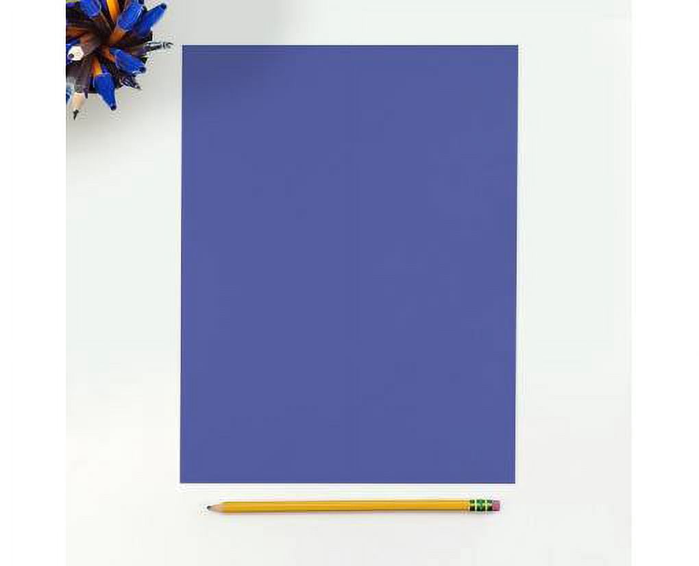 LUXPaper 8.5 x 11 Cardstock, 100 lb. Boardwalk Blue, 50/Pack