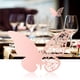 thumbnail image 4 of Tarjetas de lugar con nombre de boda, 20 piezas con forma de mariposa, tarjetas de lugar con nombre de boda, tarjeta de copa hueca multifuncional, 4 of 7